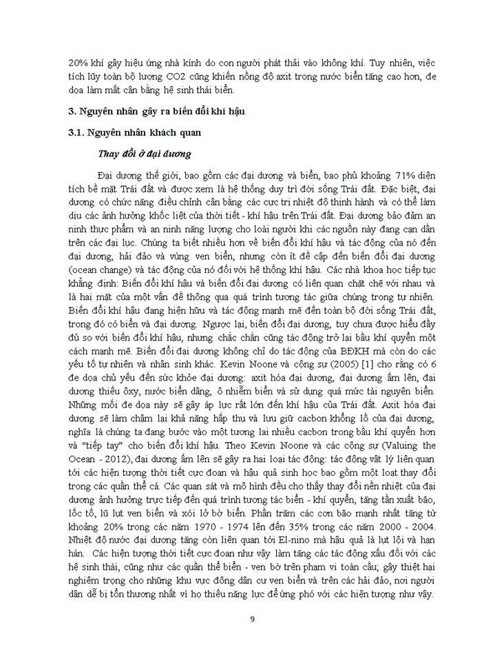image for page Trình bày thực trạng biến đổi khí hậu ở Việt Nam và đề xuất các giải pháp ứng phó với biến đổi khí hậu ở Việt Nam 2020