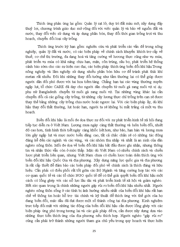 image for page Trình bày thực trạng biến đổi khí hậu ở Việt Nam và đề xuất các giải pháp ứng phó với biến đổi khí hậu ở Việt Nam 2020