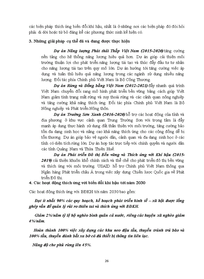 image for page Trình bày thực trạng biến đổi khí hậu ở Việt Nam và đề xuất các giải pháp ứng phó với biến đổi khí hậu ở Việt Nam 2020