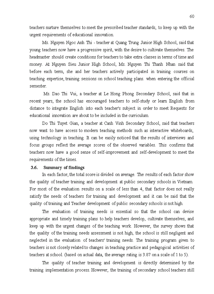 image for page Teachers’ training and development at public secondary schools to meet the requirements of education innovation – implementation at minh ha secondary school 2019