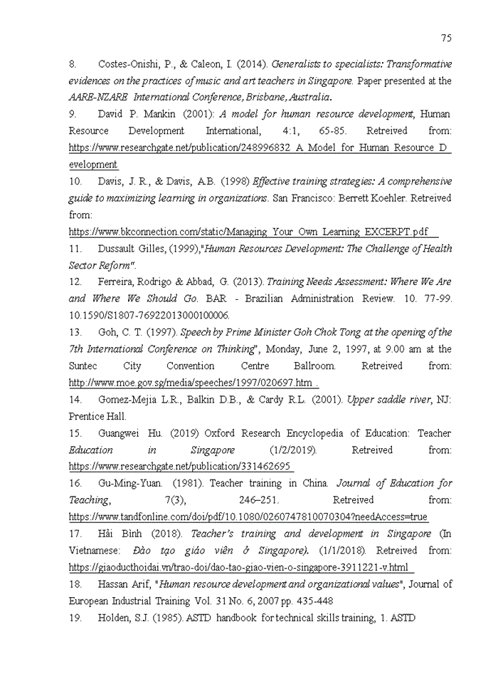 image for page Teachers’ training and development at public secondary schools to meet the requirements of education innovation – implementation at minh ha secondary school 2019