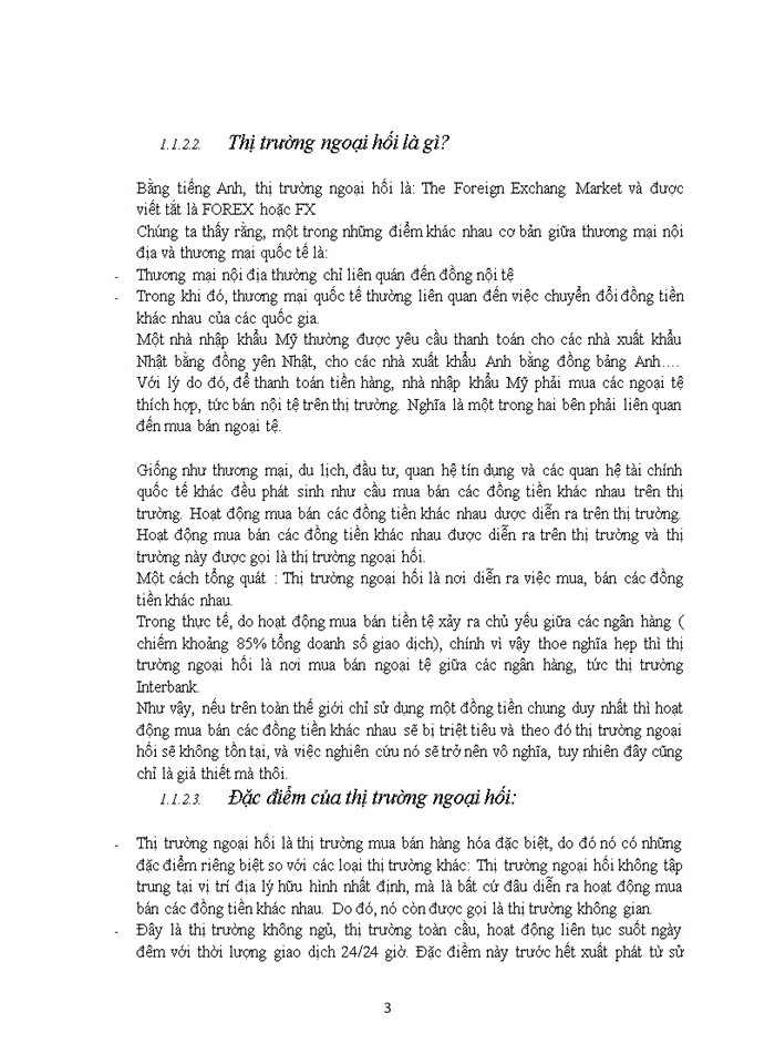 image for page Thị trường ngoại hối