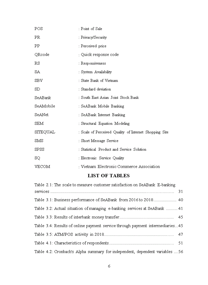 image for page Enhancing customer satisfaction towards e-banking service at southeast asian commercial joint stock bank – seabank 2020