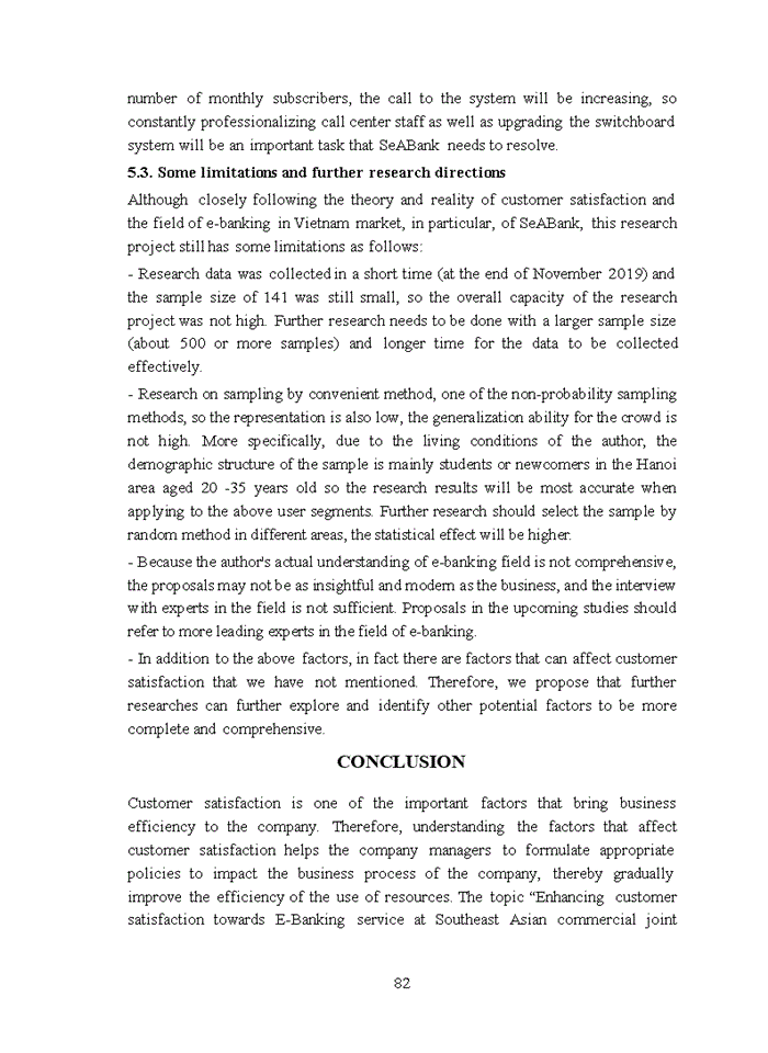 image for page Enhancing customer satisfaction towards e-banking service at southeast asian commercial joint stock bank – seabank 2020