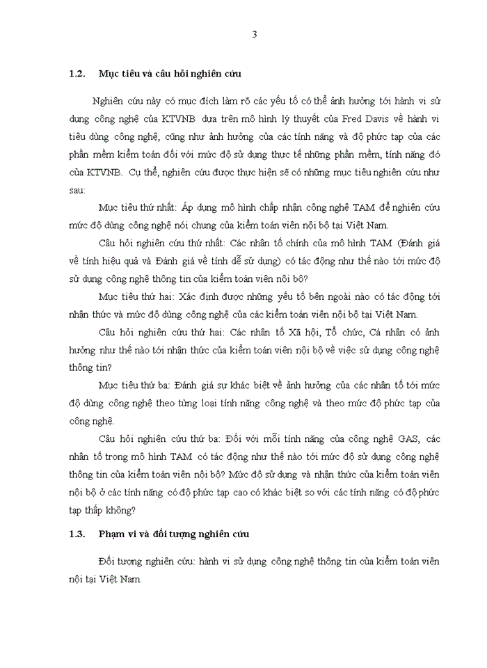 image for page Nghiên cứu về các nhân tố ảnh hưởng tới mức độ sử dụng công nghệ thông tin của kiểm toán viên nội bộ