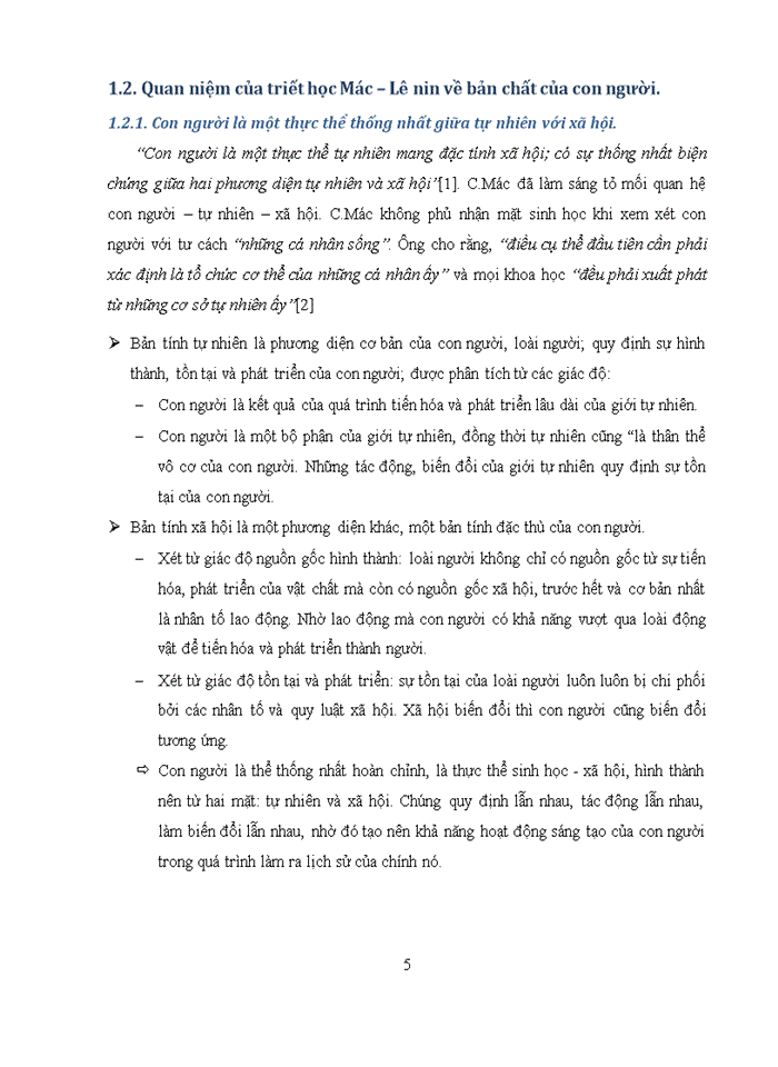 image for page Lí luận mác – xít về con người và vấn đề con người trong sự nghiệp cnh – hđh đất nước việt nam hiện  nay 2020