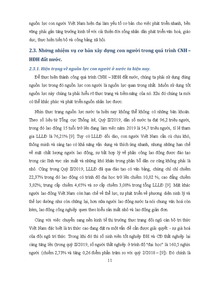 image for page Lí luận mác – xít về con người và vấn đề con người trong sự nghiệp cnh – hđh đất nước việt nam hiện  nay 2020