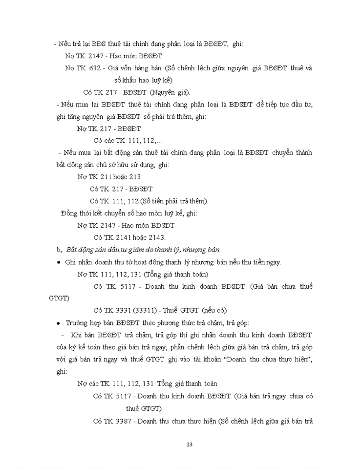 image for page Bàn về hạch toán bất động sản đầu tư 2020