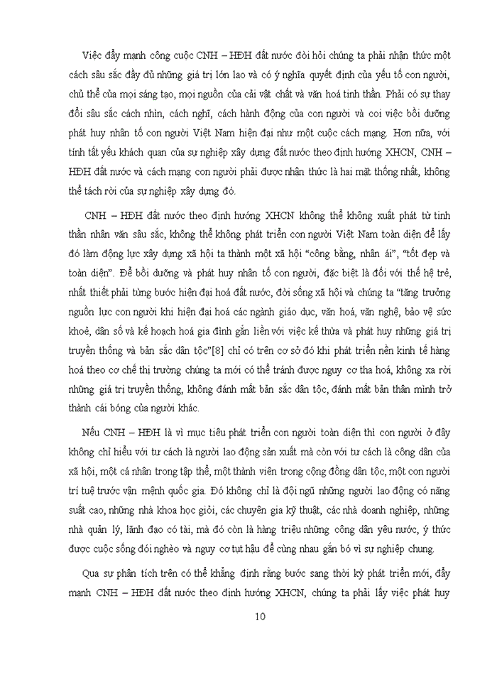 image for page Lí luận mác – xít về con người và vấn đề con người trong sự nghiệp cnh – hđh đất nước việt nam hiện  nay 2020