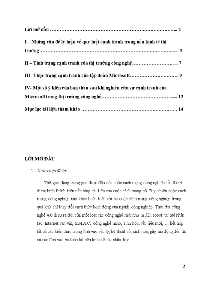 image for page Vận dụng quy luật cạnh tranh trong nền kinh tế thị trường nghiên cứu sự cạnh tranh của tập đoàn công nghệ đa quốc gia của Hoa Kỳ Microsoft trong thị trường công nghệ từ năm 2000 đến 2019
