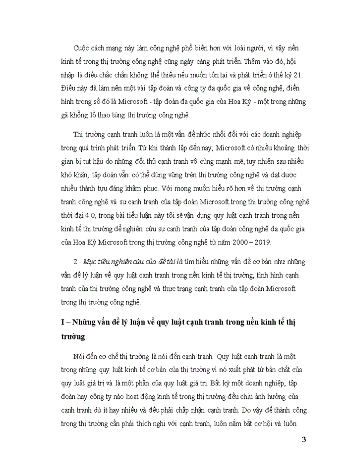 image for page Vận dụng quy luật cạnh tranh trong nền kinh tế thị trường nghiên cứu sự cạnh tranh của tập đoàn công nghệ đa quốc gia của Hoa Kỳ Microsoft trong thị trường công nghệ từ năm 2000 đến 2019