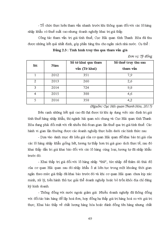 image for page Nâng cao hiệu quả trong công tác quản lý thu thuế xuất khẩu, thuế nhập khẩu tại cục hải quan tỉnh thanh hóa 2018
