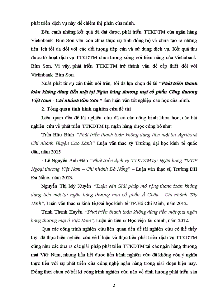image for page Giải pháp phát triển thanh toán không dùng tiền mặt tại ngân hàng thương mại cổ phần công thương việt nam chi nhánh bỉm sơn thanh hóa 2018