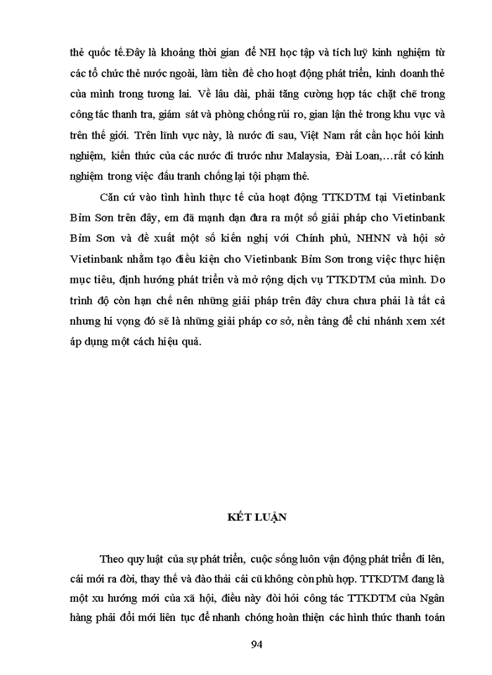 image for page Giải pháp phát triển thanh toán không dùng tiền mặt tại ngân hàng thương mại cổ phần công thương việt nam chi nhánh bỉm sơn thanh hóa 2018