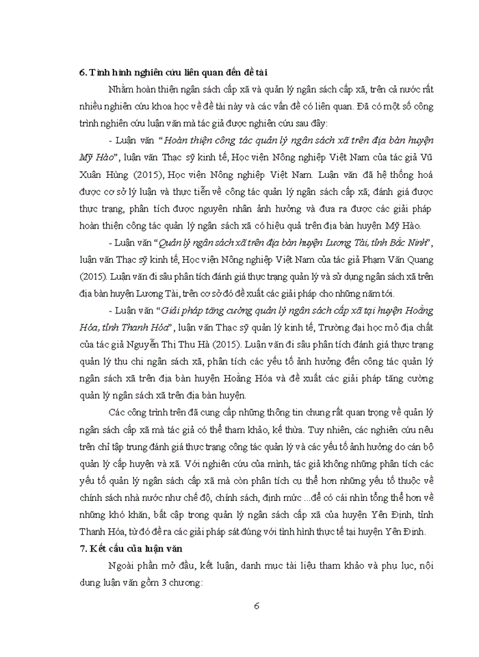 image for page Hoàn thiện công tác quản lý ngân sách cấp xã trên địa bàn huyện yên định, tỉnh thanh hóa 2018
