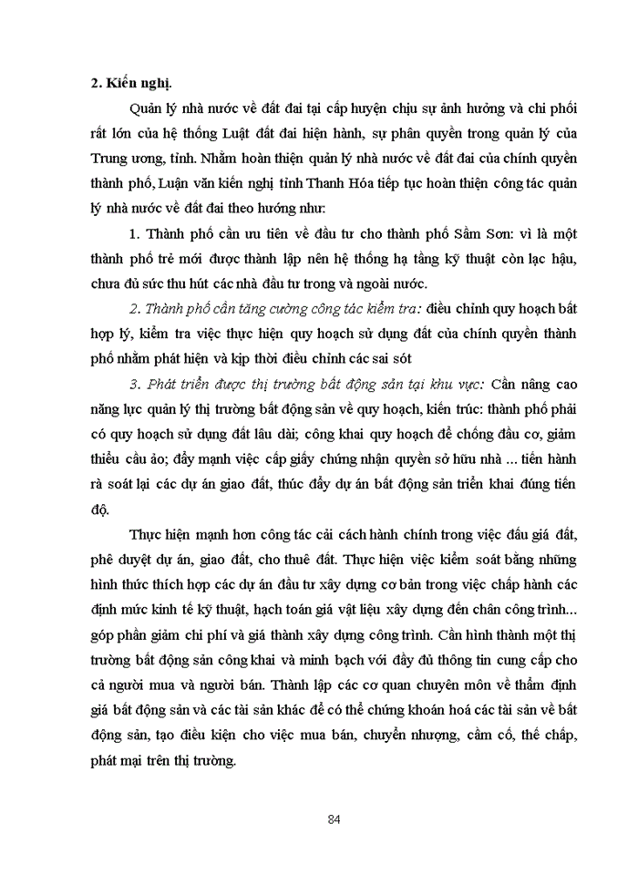 image for page Quản lý nhà nước về đất đai trên địa bàn thành phố sầm sơn, tỉnh thanh hóa 2018