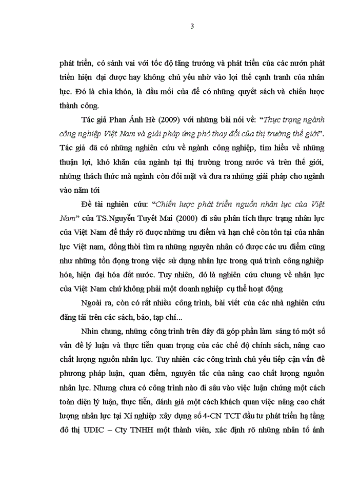 image for page Nâng cao chất lượng nhân lực của xí nghiệp xây dựng số 4 – chi nhánh tổng cty đầu tư phát triển hạ tầng đô thị udic – cty tnhh một thành viên 2018