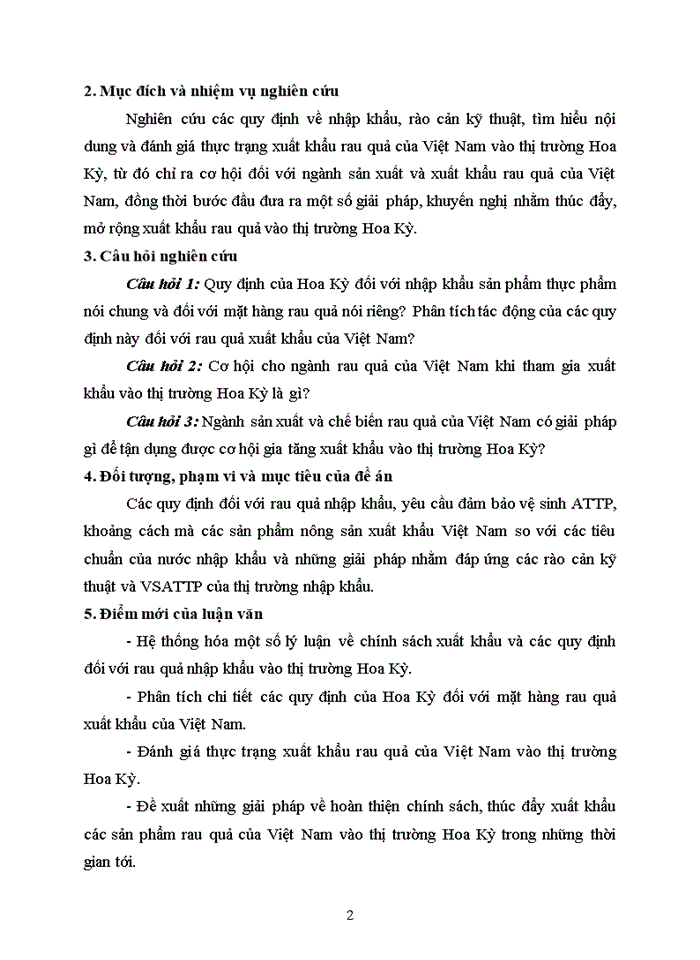 image for page Các quy định đối với mặt hàng rau quả nhập khẩu vào thị trường hoa kỳ và cơ hội cho việt nam 2018
