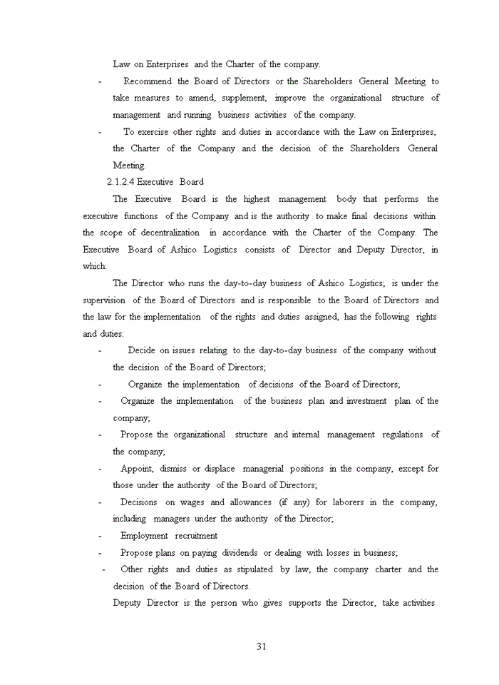 image for page Financial management in A Chau logistics and trading joint stock company