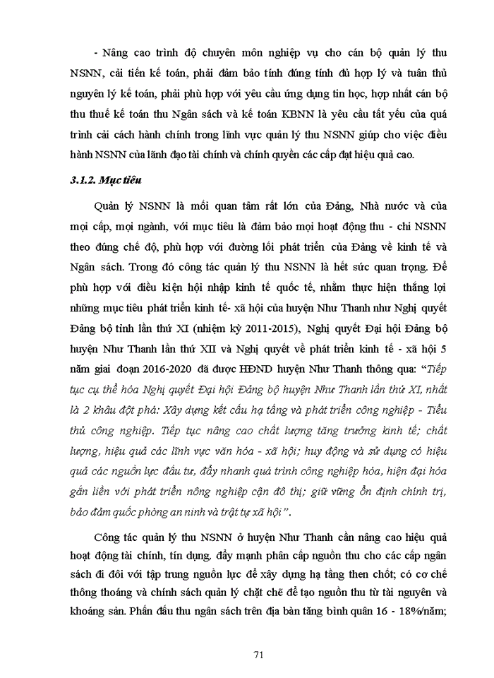 image for page Hoàn thiện công tác quản lý thu ngân sách trên địa bàn huyện như thanh, tỉnh thanh hóa 2017