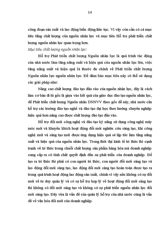 image for page Phát triển nguồn nhân lực cho doanh nghiệp nhỏ và vừa trên địa bàn thành phố hà nội 2017