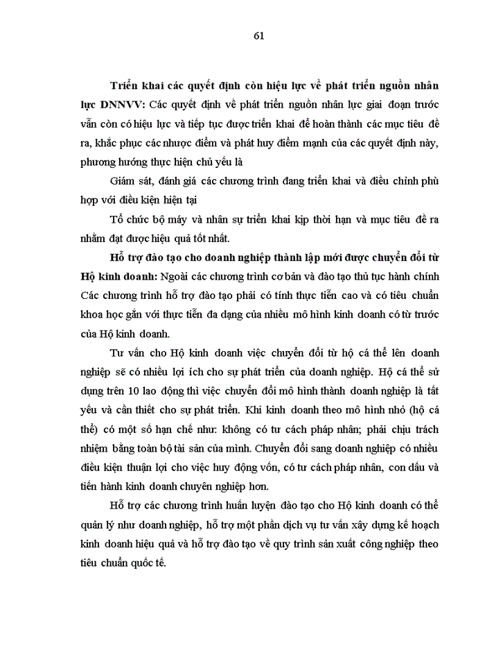 image for page Phát triển nguồn nhân lực cho doanh nghiệp nhỏ và vừa trên địa bàn thành phố hà nội 2017