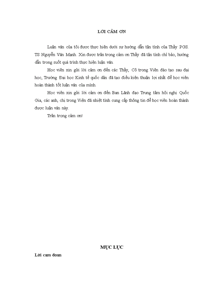 image for page Nghiên cứu các nhân tố bên trong ảnh hưởng đến hiệu quả hoạt động của trung tâm hội nghị quốc gia 2017