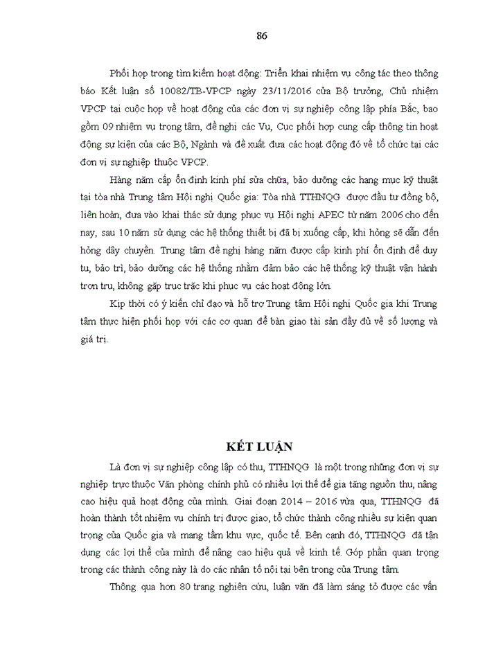 image for page Nghiên cứu các nhân tố bên trong ảnh hưởng đến hiệu quả hoạt động của trung tâm hội nghị quốc gia 2017