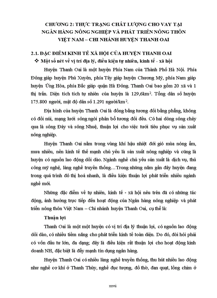 image for page Giải pháp chủ yếu nhằm nâng cao chất lượng cho vay tại ngân hàng nông nghiệp và phát triển nông thôn việt nam- chi nhánh huyện thanh oai 2017