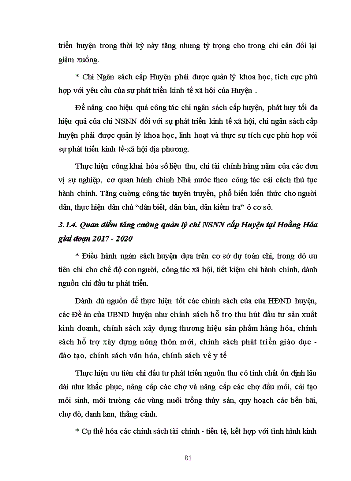 image for page Hoàn thiện công tác quản lý chi ngân sách cấp huyện tại huyện hoằng hóa tỉnh thanh hóa 2017