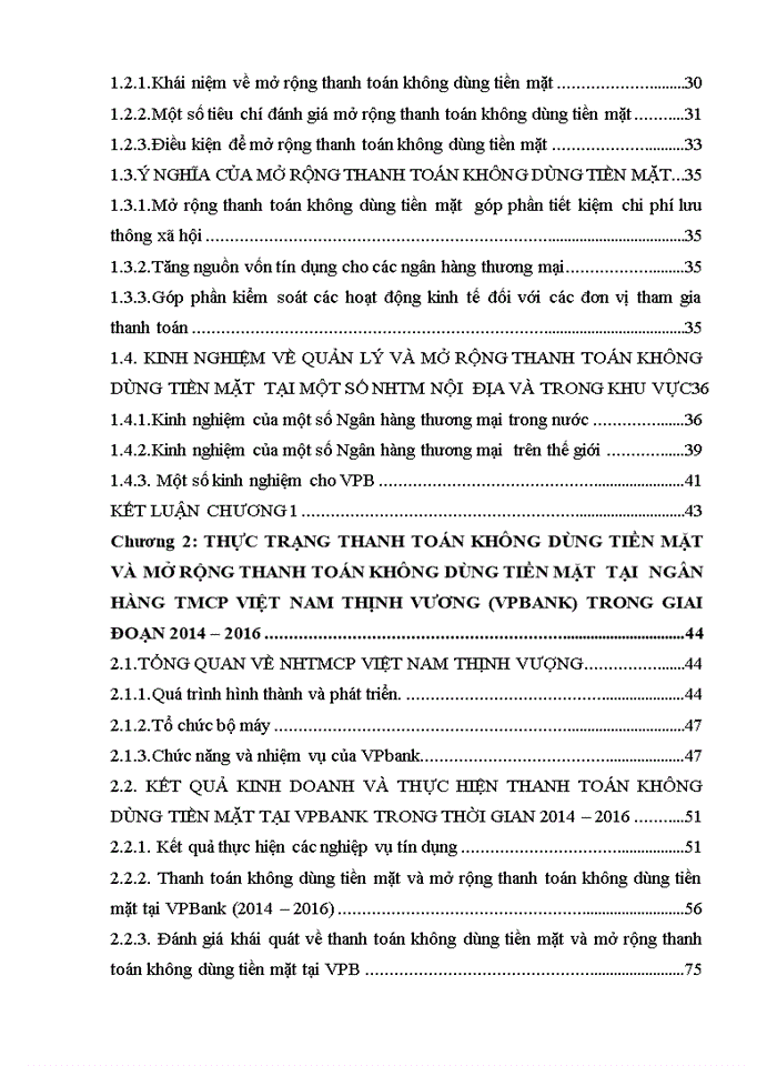image for page Giải pháp mở rộng thanh toán không dùng tiền mặt tại ngân hàng thương mại cổ phần việt nam thịnh vượng (vpbank) 2017