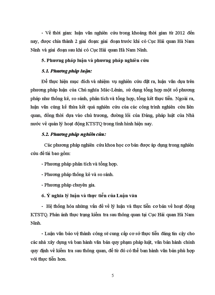 image for page Kiểm tra sau thông quan và một số giải pháp nâng cao hiệu quả kiểm tra sau thông quan tại cục hải quan hà nam ninh 2017