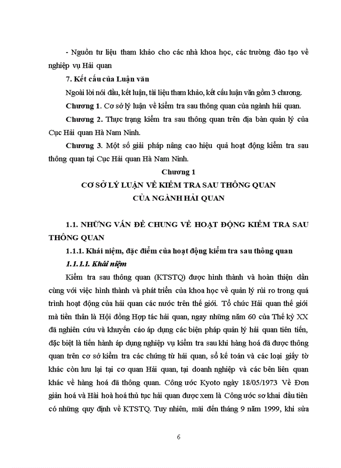 image for page Kiểm tra sau thông quan và một số giải pháp nâng cao hiệu quả kiểm tra sau thông quan tại cục hải quan hà nam ninh 2017