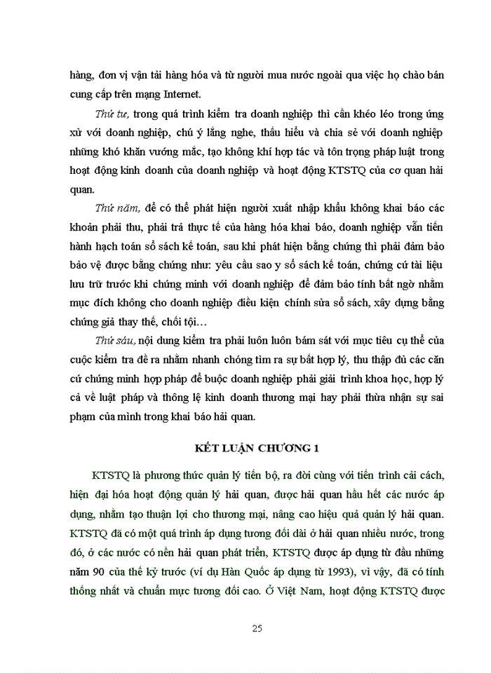 image for page Kiểm tra sau thông quan và một số giải pháp nâng cao hiệu quả kiểm tra sau thông quan tại cục hải quan hà nam ninh 2017