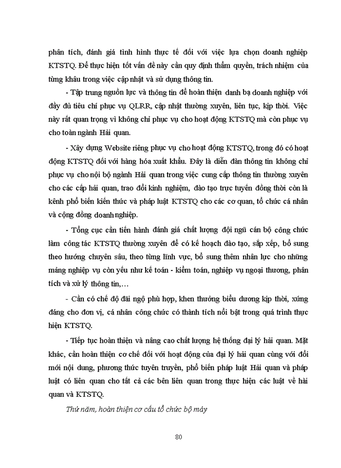 image for page Kiểm tra sau thông quan và một số giải pháp nâng cao hiệu quả kiểm tra sau thông quan tại cục hải quan hà nam ninh 2017
