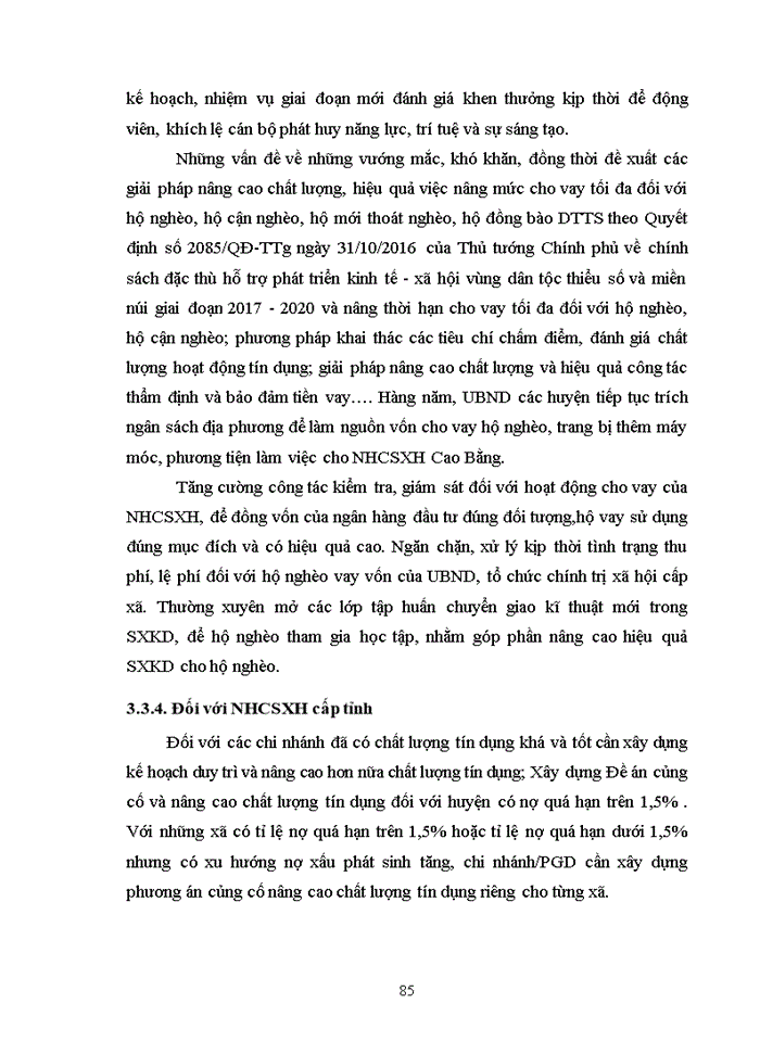 image for page Nâng cao hiệu quả tín dụng đối với hộ nghèo tại ngân hàng chính sách xã hội tỉnh cao bằng 2019