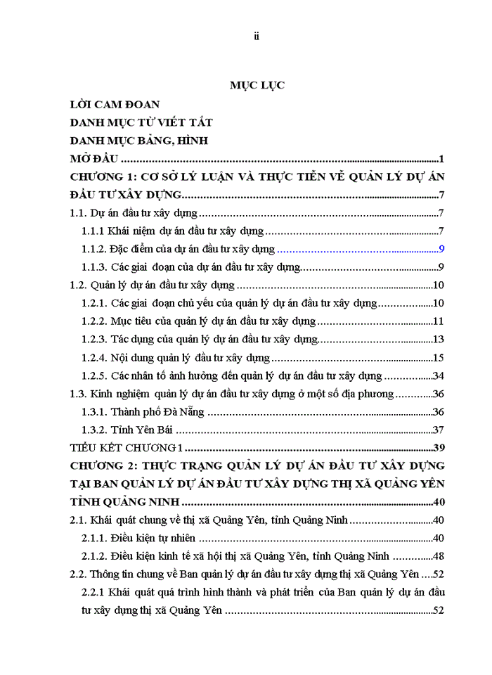 image for page Hoàn thiện công tác quản lý dự án đầu tư xây dựng tại ban quản lý dự án đầu tư xây dựng thị xã quảng yên, tỉnh quảng ninh 2020