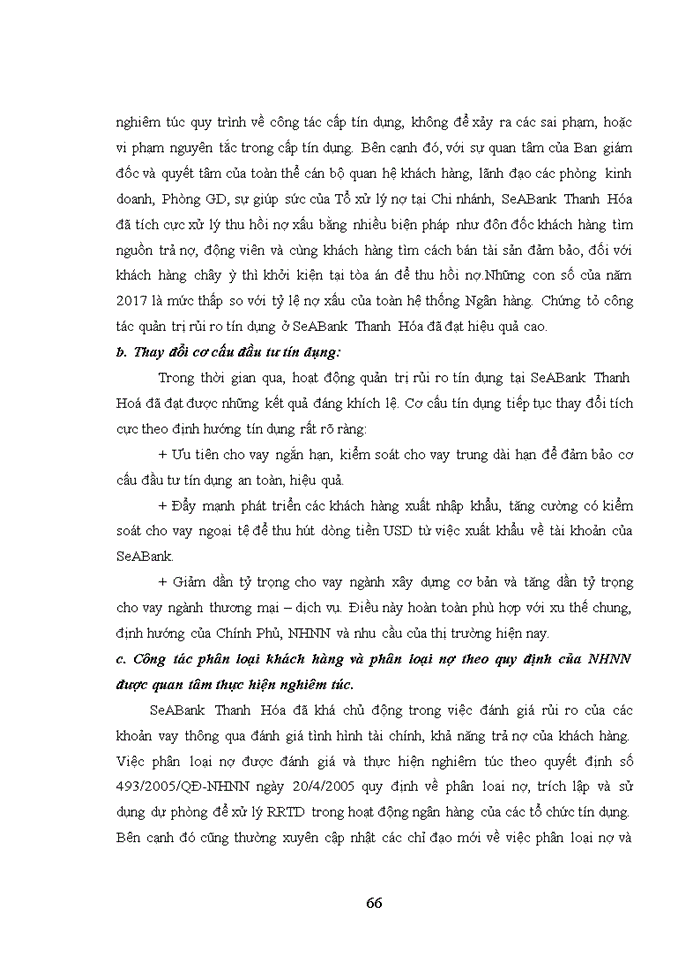 image for page Quản trị rủi ro tín dụng tại ngân hàng tmcp đông nam á – cn thanh hóa 2018