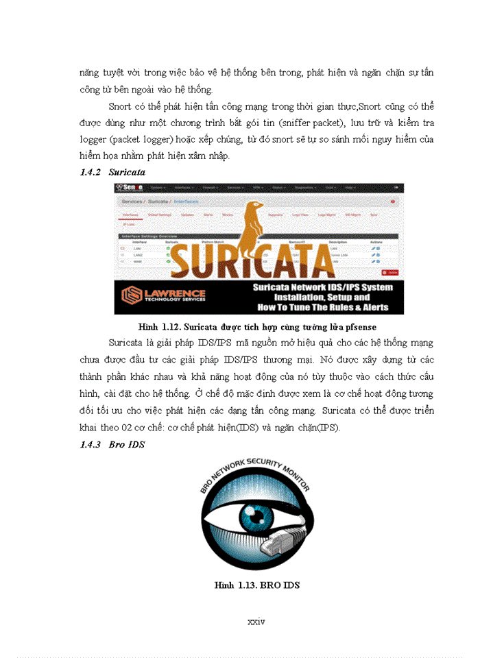 image for page Nghiên cứu triển khai ứng dụng hệ thống phát hiện và ngăn ngừa xâm nhập trái phép ids/ips 2019