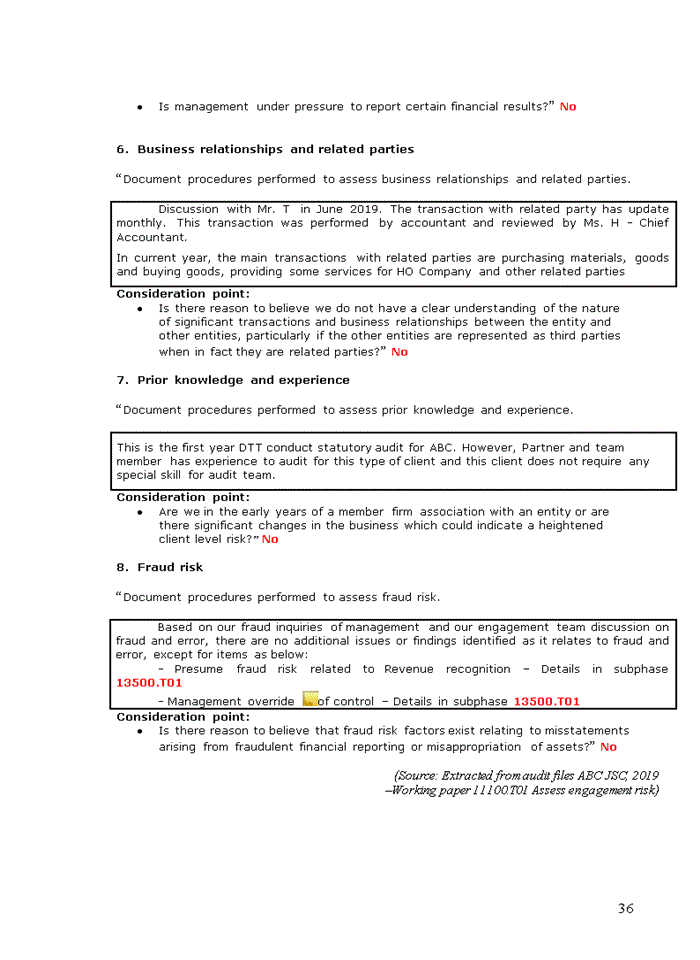 image for page Improving audit planning in financial audit conducted by deloitte vietnam