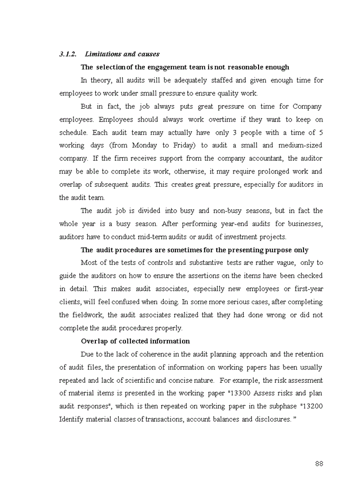 image for page Improving audit planning in financial audit conducted by deloitte vietnam