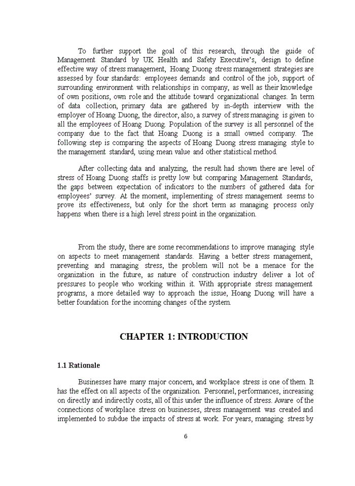 image for page Improving workplace stress management in hoang duong t&c co. ltd 2019