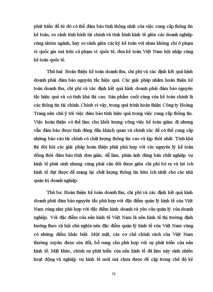 image for page Hoàn thiện kế toán doanh thu, chi phí và xác định kết quả kinh doanh tại công ty tnhh dịch vụ và xuất nhập khẩu hoàng trang 2020
