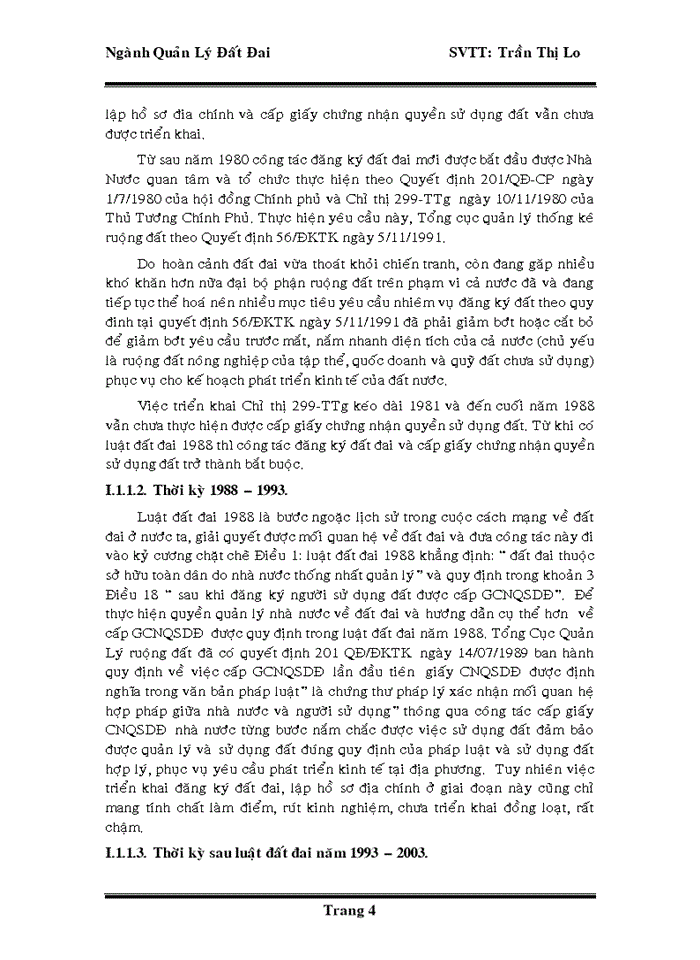 image for page Đánh giá tình hình cấp giấy chứng nhận quyền sử dụng đất trên địa bàn huyện tân thạnh tỉnh long an giai đoạN 2003 - 2008