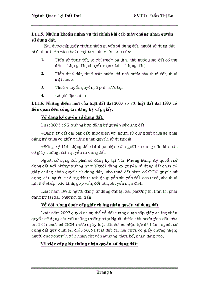 image for page Đánh giá tình hình cấp giấy chứng nhận quyền sử dụng đất trên địa bàn huyện tân thạnh tỉnh long an giai đoạN 2003 - 2008
