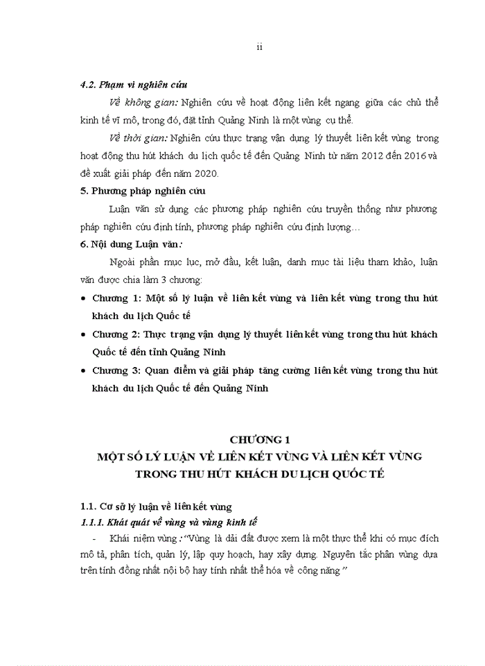 image for page Lý thuyết liên kết vùng trong thu hút khách du lịch quốc tế đến Quảng Ninh