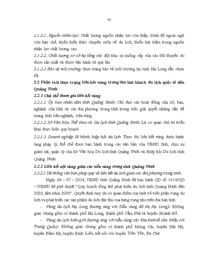 image for page Lý thuyết liên kết vùng trong thu hút khách du lịch quốc tế đến Quảng Ninh