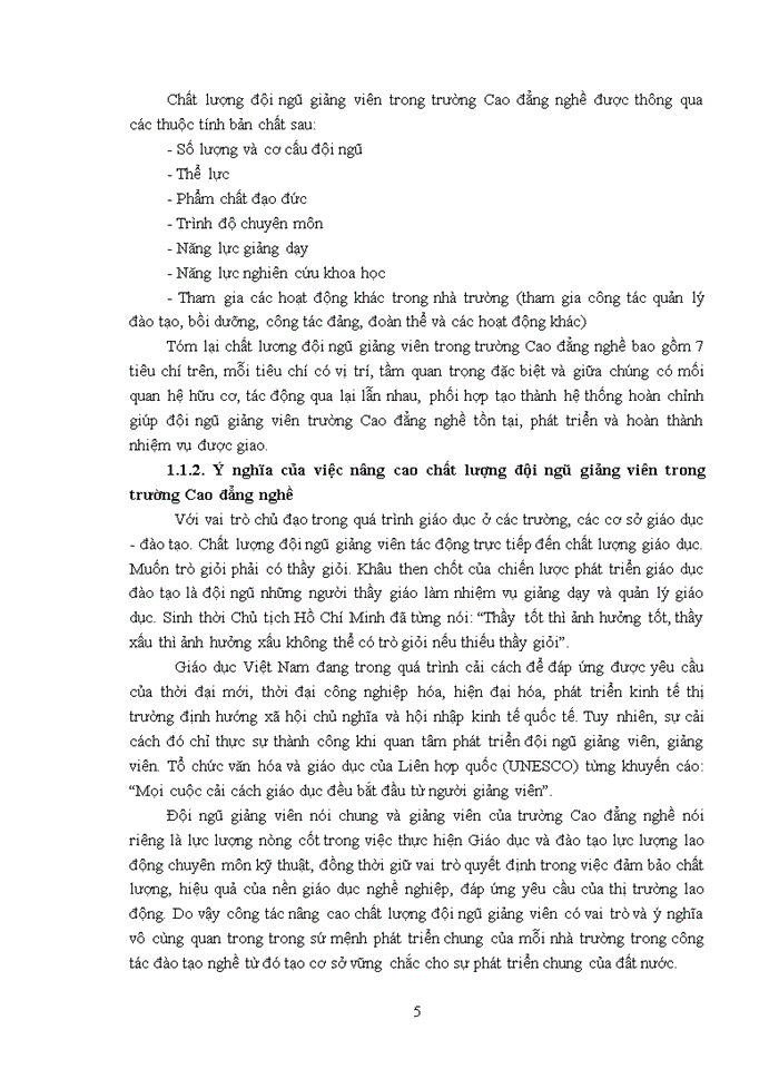image for page Một số giải pháp nhằm nâng cao chất lượng đội ngũ giảng viên tại trường cao đẳng nghề công nghệ việt – hàn bắc giang 2017