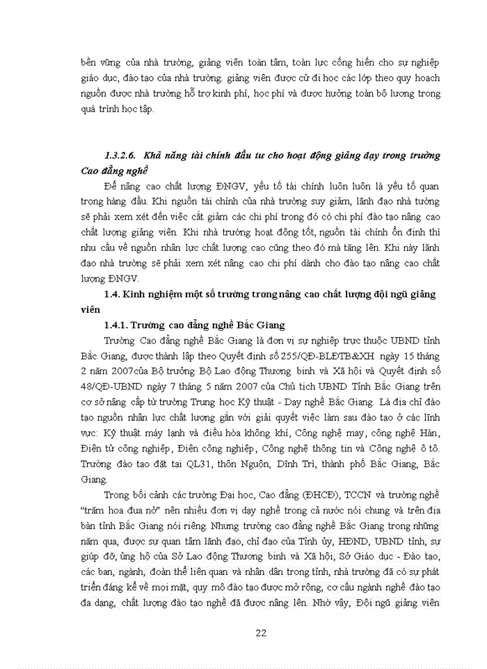 image for page Một số giải pháp nhằm nâng cao chất lượng đội ngũ giảng viên tại trường cao đẳng nghề công nghệ việt – hàn bắc giang 2017