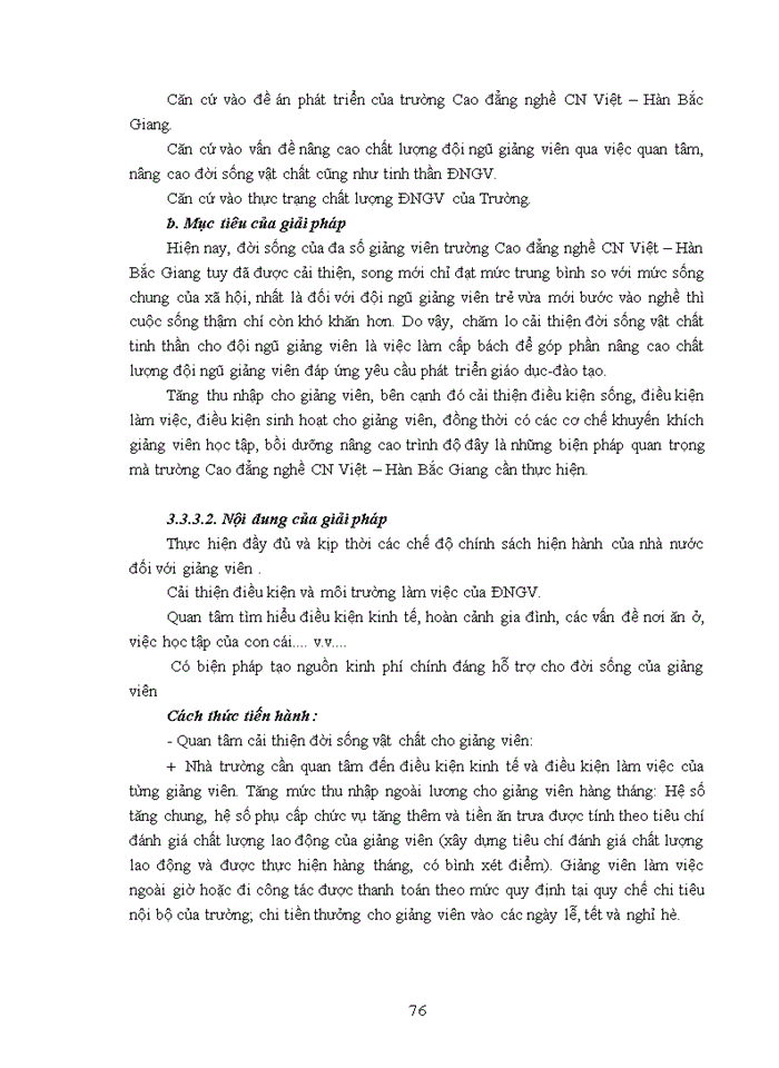 image for page Một số giải pháp nhằm nâng cao chất lượng đội ngũ giảng viên tại trường cao đẳng nghề công nghệ việt – hàn bắc giang 2017